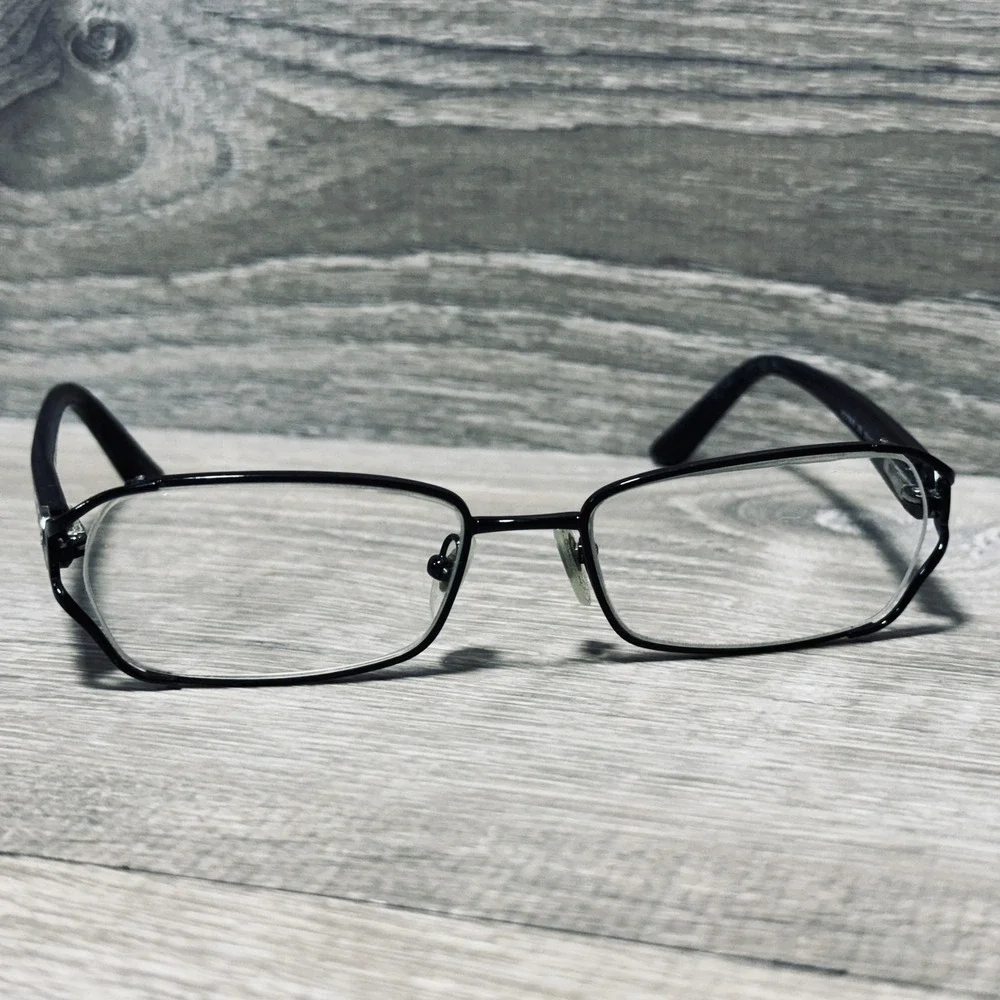 Vogue VO 3798-B‎ Eyeglass Frames Womens 53-17-135 Black Rectangle Frames Only
